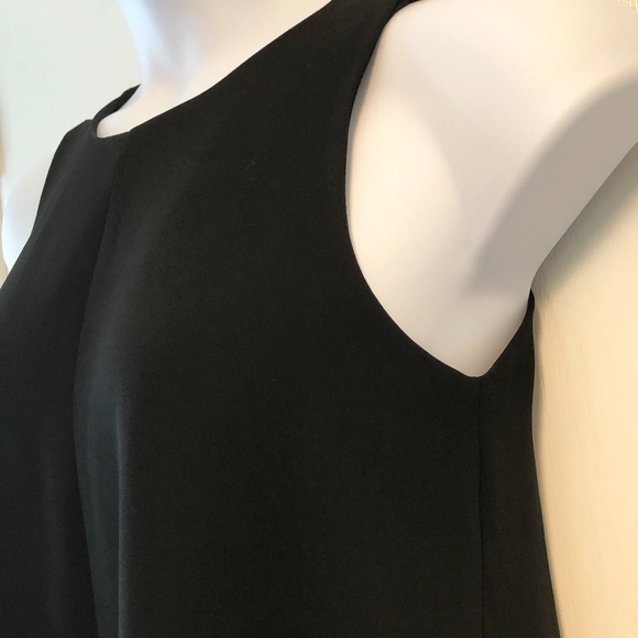 NWT Zara Basic Black Dress Medium - Picture 4 of 8